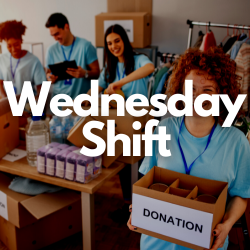 Volunteer Opportunities - Wednesday