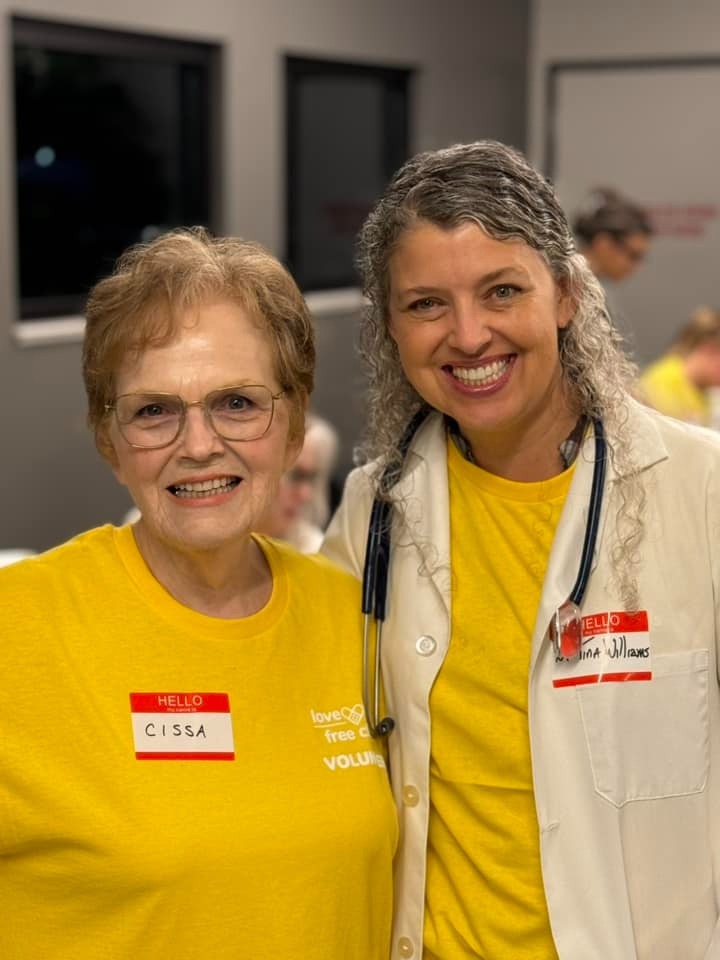 MD, NP, PA, and Pharm Volunteers