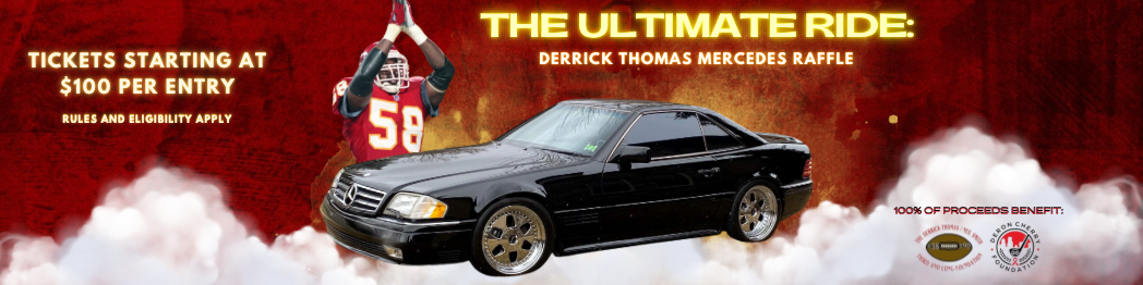 The Ultimate Ride- Derrick Thomas Mercedes Raffle - Deron Cherry ...