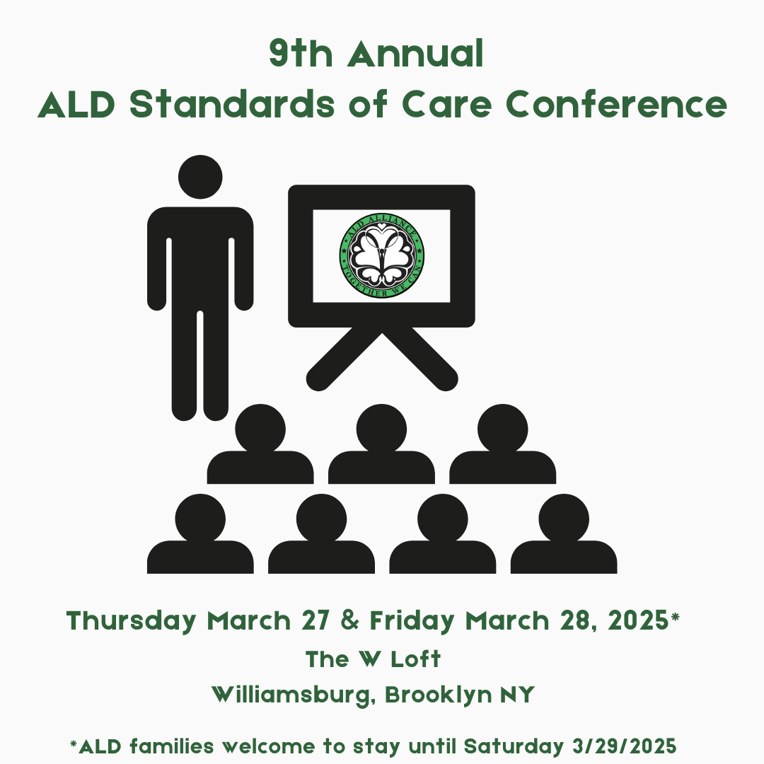 9th Annual ALD Standards of Care Conference - Aidan Jack Seeger ...